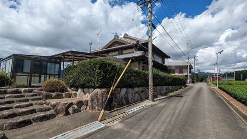 前面道路